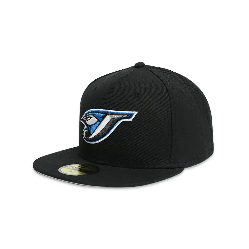 [10048925] Toronto Blue Jays Black Fitted Hats