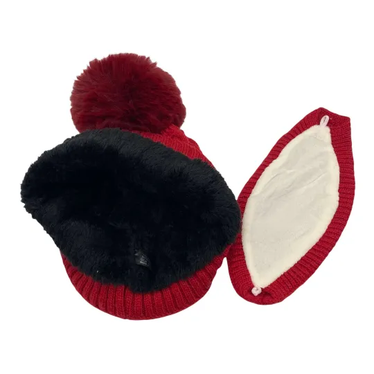 2 in 1 Winter Face Mask Hat/Beanie