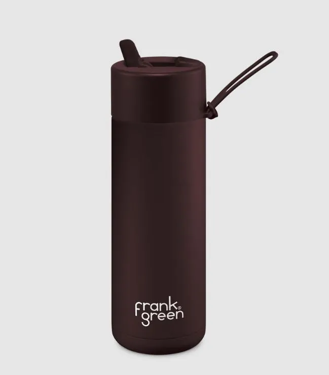 20OZ STAINLESS BOTTLE W/STRAW