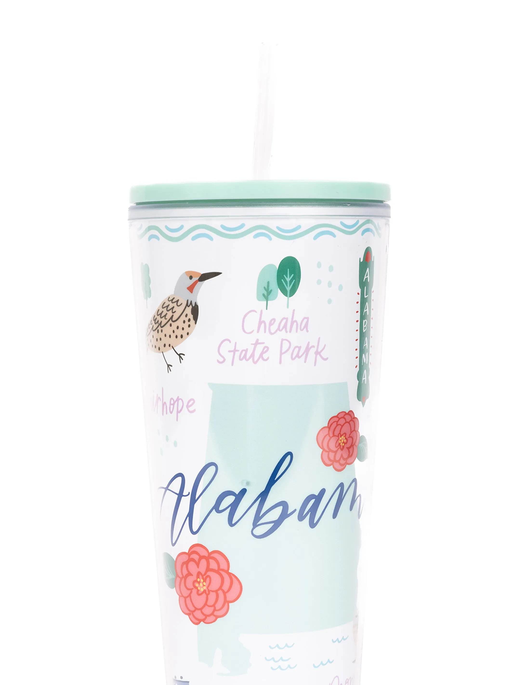 24oz Straw Tumbler | Alabama