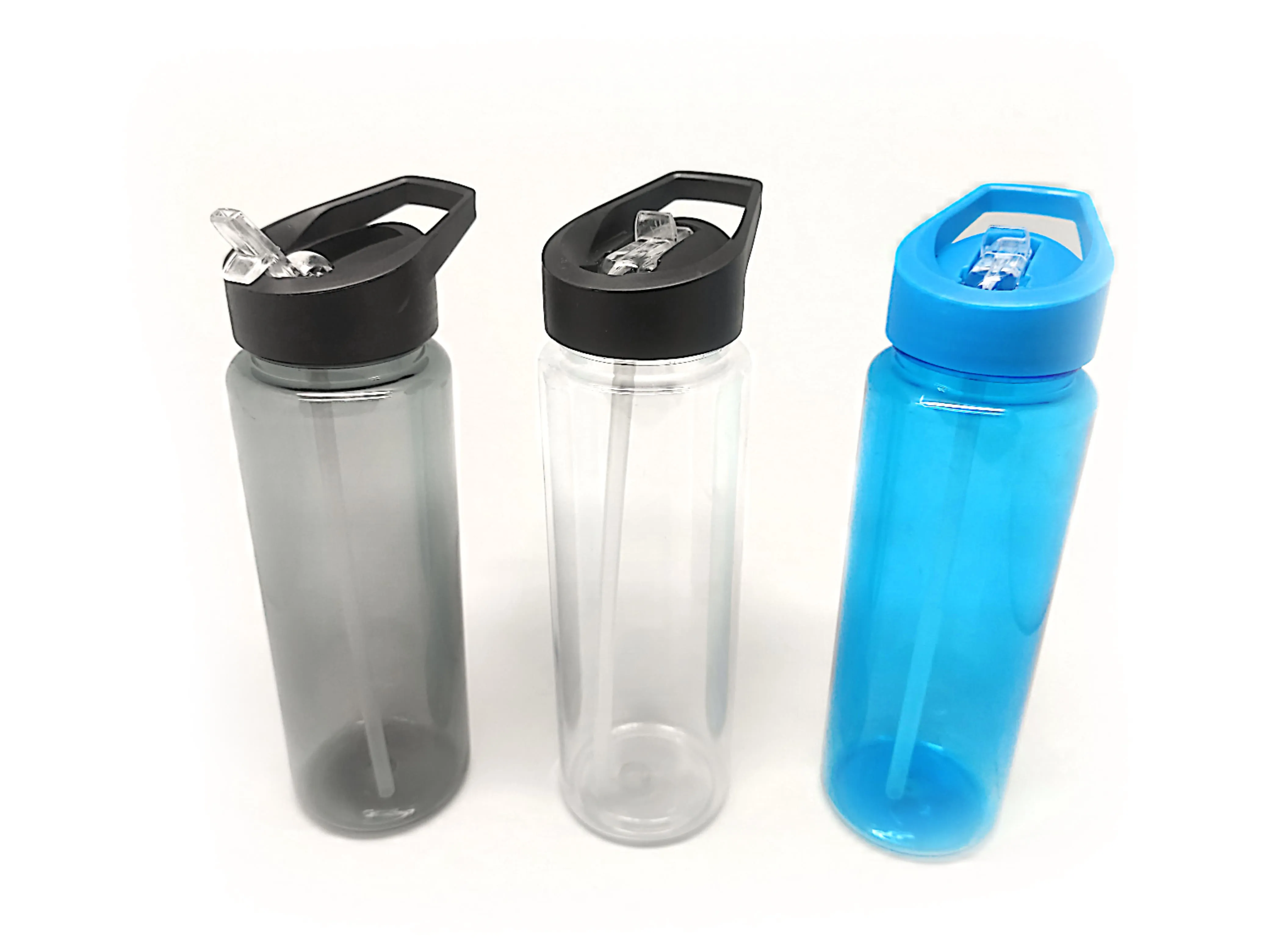 570ml Water Bottle with Straw