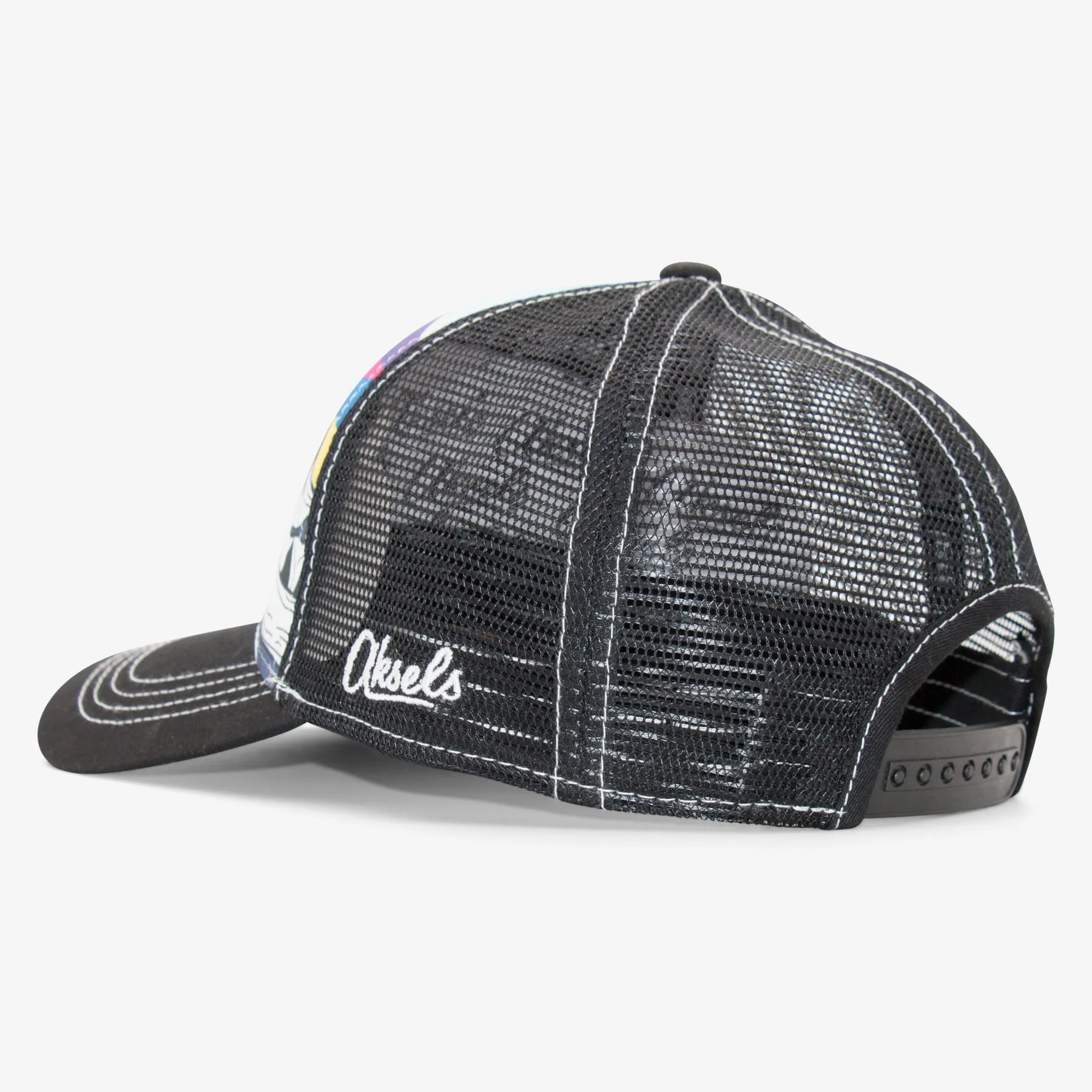 Abstract Winter Mountain Women's Low Pro Trucker Hat