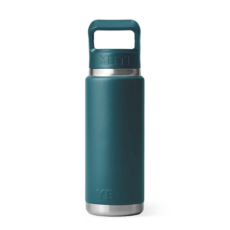 Agave Teal Rambler 26oz Straw Bottle