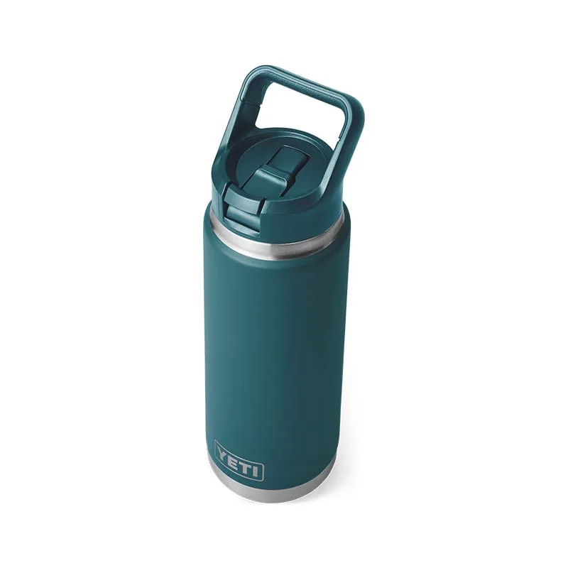 Agave Teal Rambler 26oz Straw Bottle