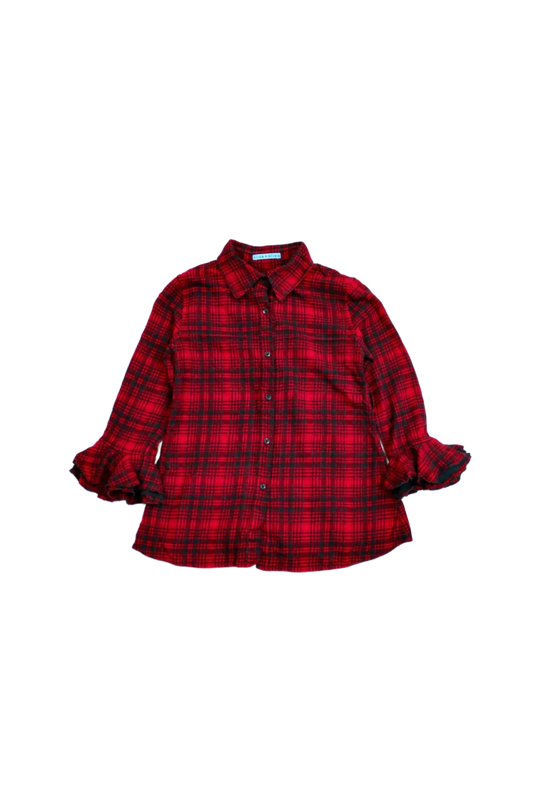 Alice   Olivia - Woolen Plaid Shirt