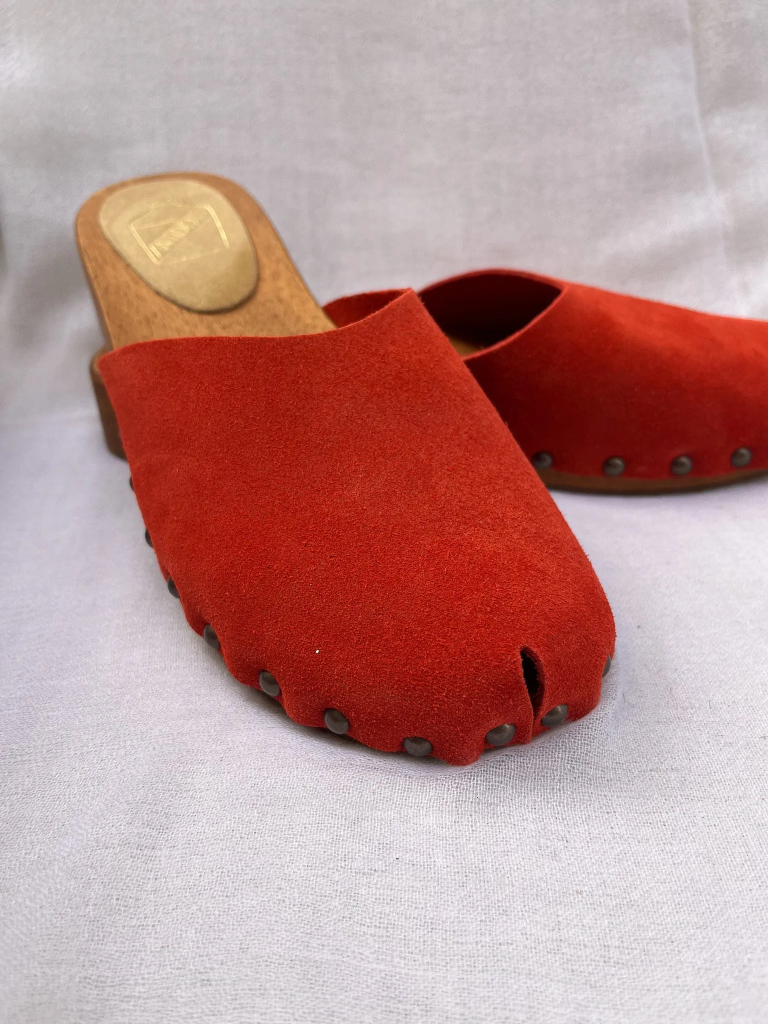 Antidoti Closy Candy Red Clogs for Fashionable Feet - ByAdushka