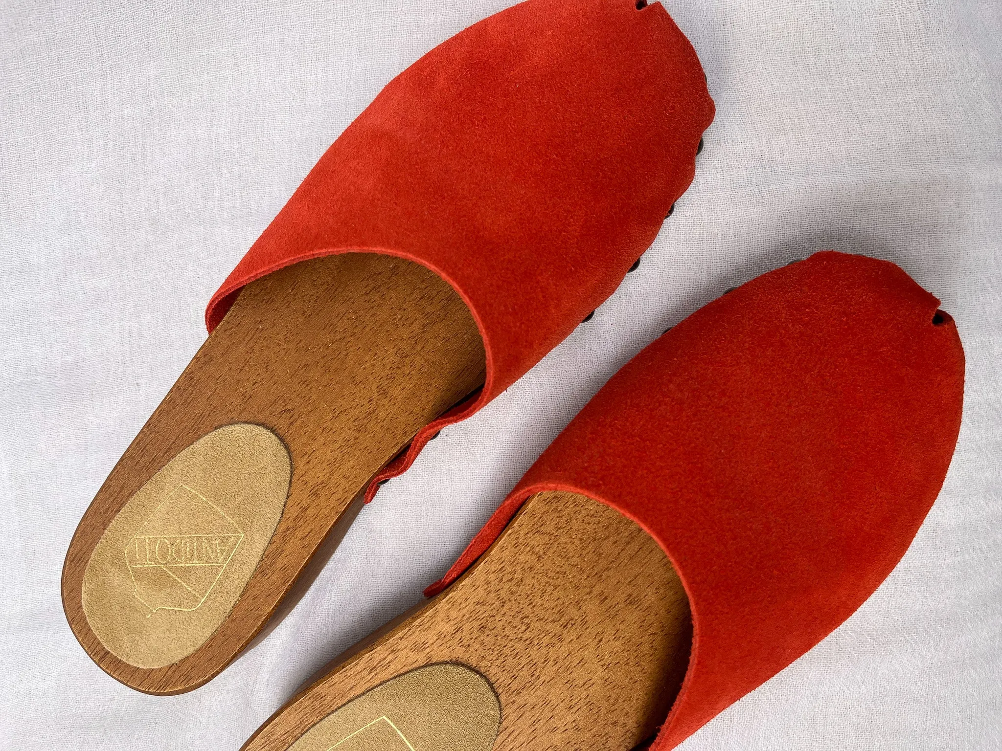 Antidoti Closy Candy Red Clogs for Fashionable Feet - ByAdushka