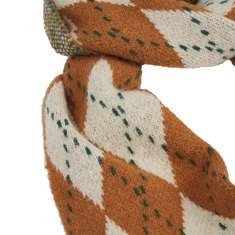 ARGYLE KNITTED SCARVES