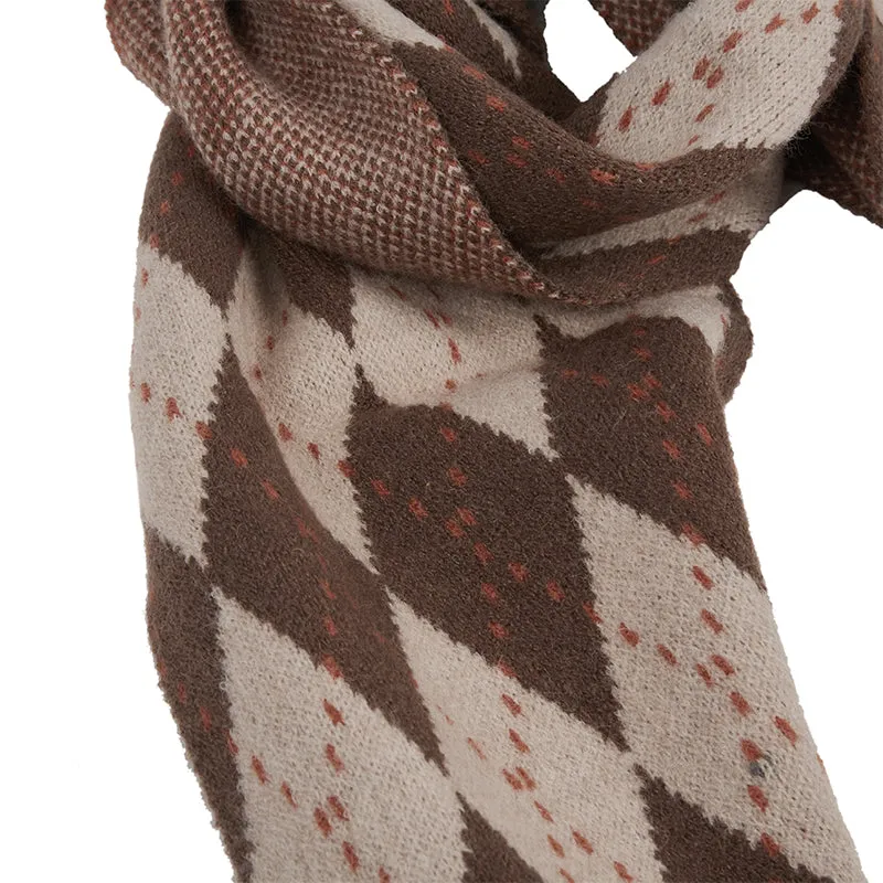 ARGYLE KNITTED SCARVES