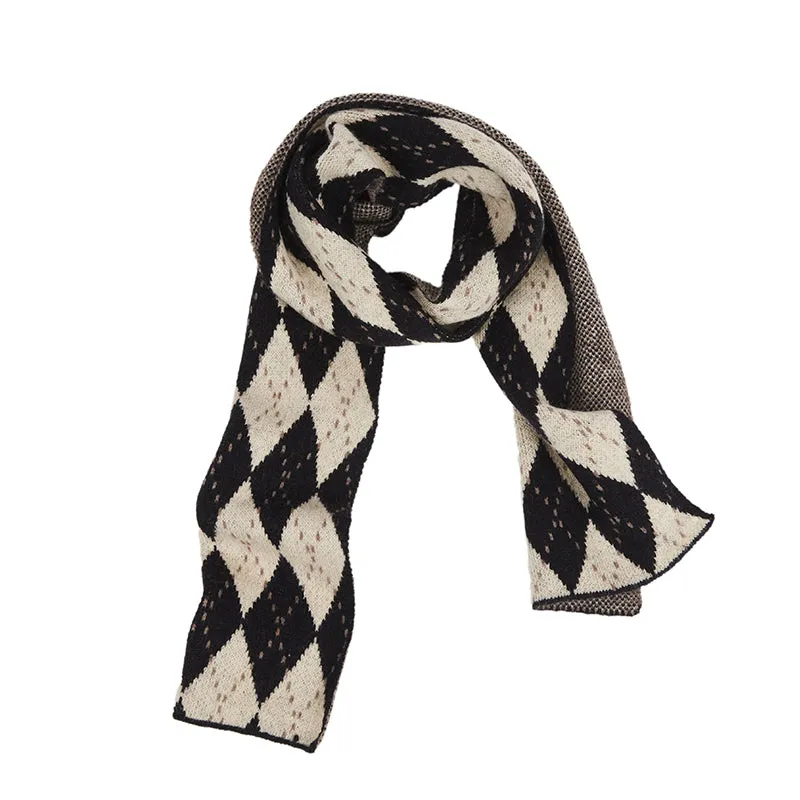 ARGYLE KNITTED SCARVES