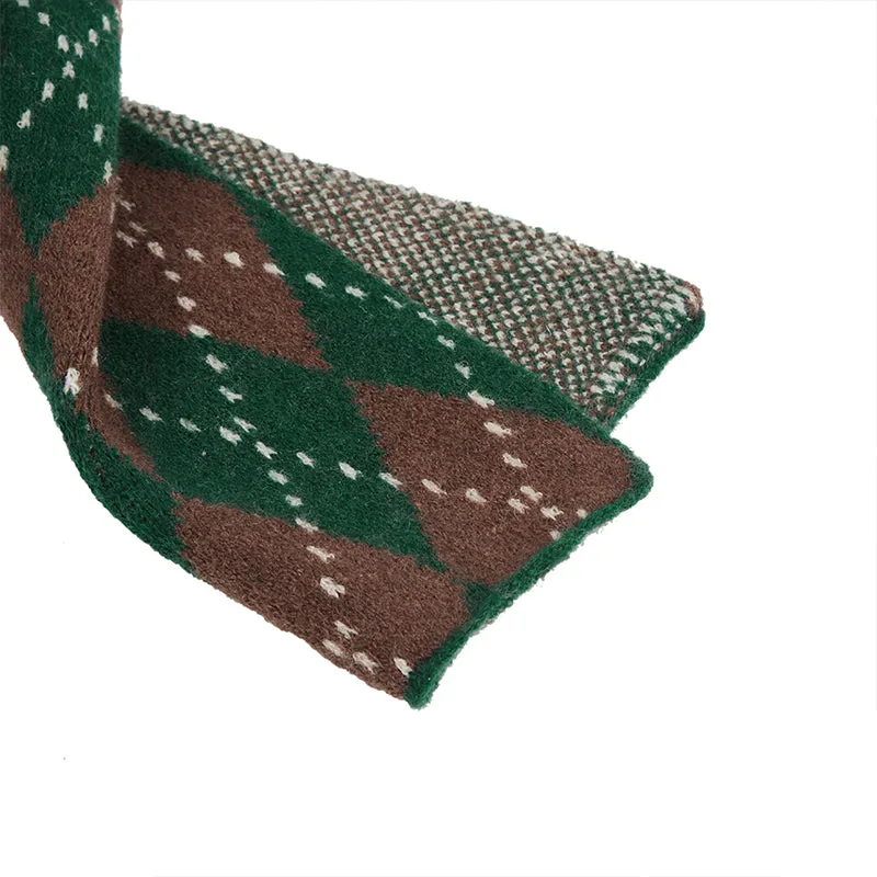 ARGYLE KNITTED SCARVES