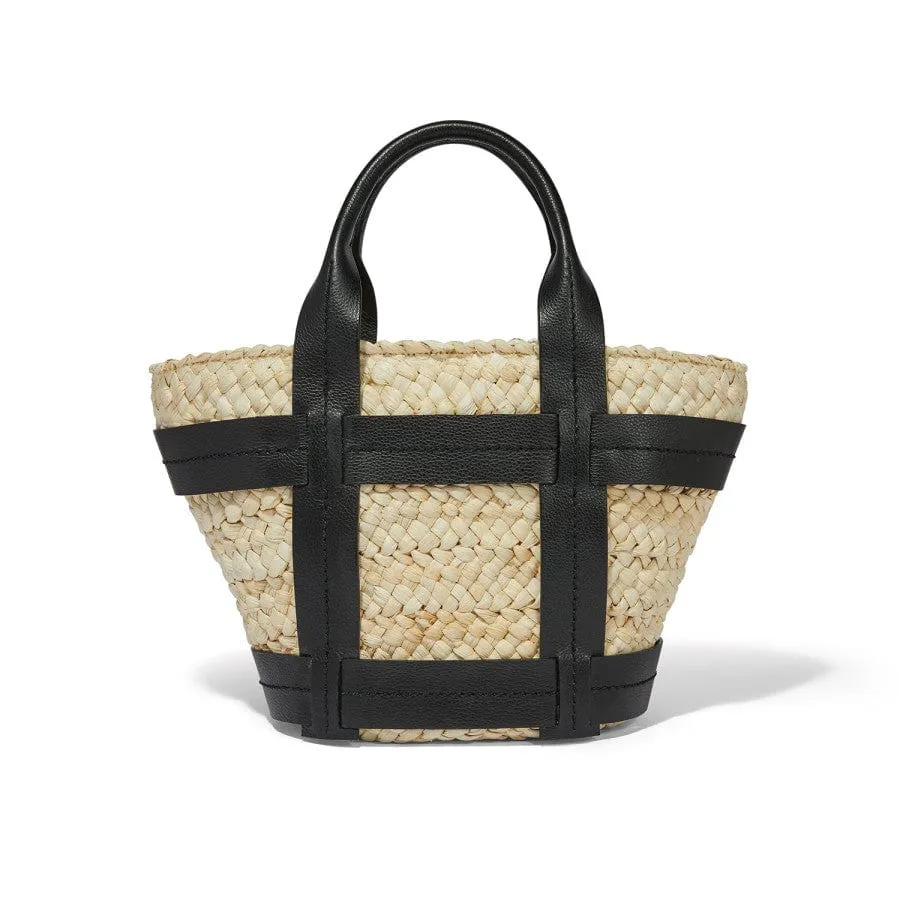 Aria Medium Straw Tote