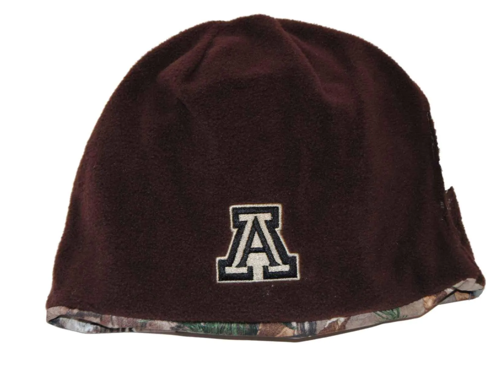 Arizona Wildcats TOW Camo Brown Trap 1 Reversible Knit Winter Beanie Hat Cap