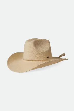 Austin Straw Cowboy Hat - Bone