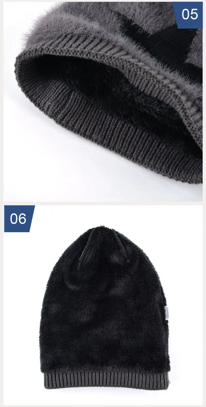 Autumn Winter Fashion Casual Knitted Beanies for Men and Women