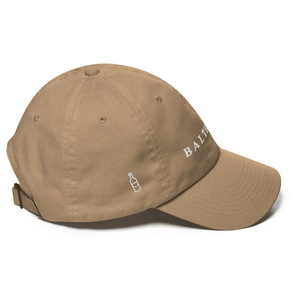 Balthazar Cap White Font