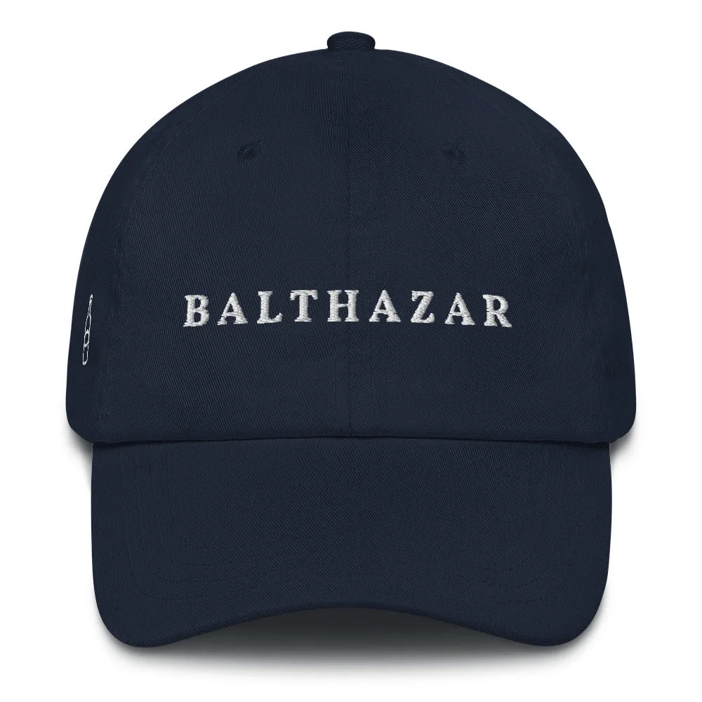 Balthazar Cap White Font