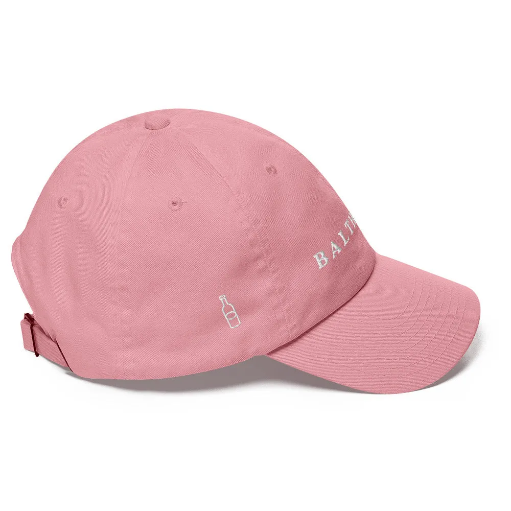 Balthazar Cap White Font