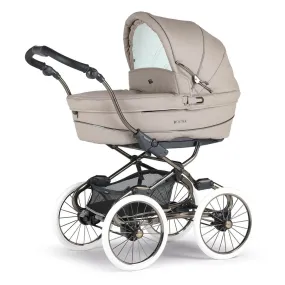 Bebecar Stylo Class  Combination Pram, Raincover and LA3 Kit - Autumn Beige