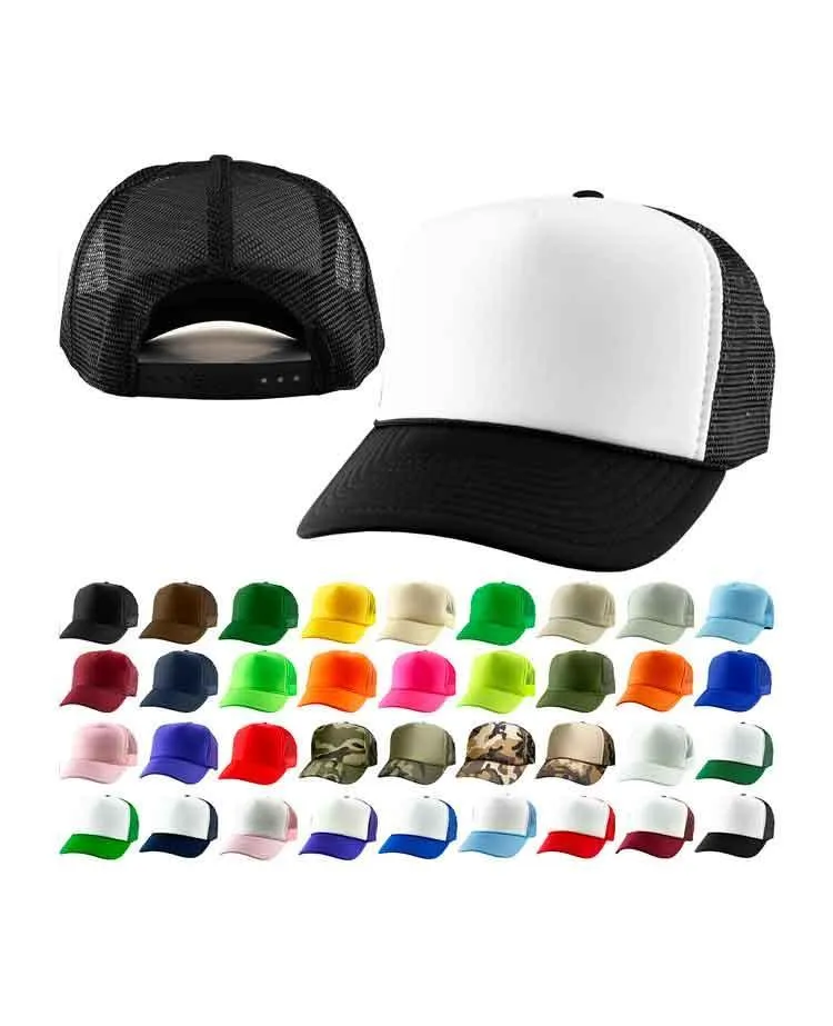 Blank Foam Trucker Hats