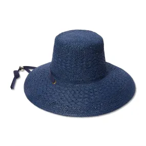 Brielle Straw Hat ~ Midnight