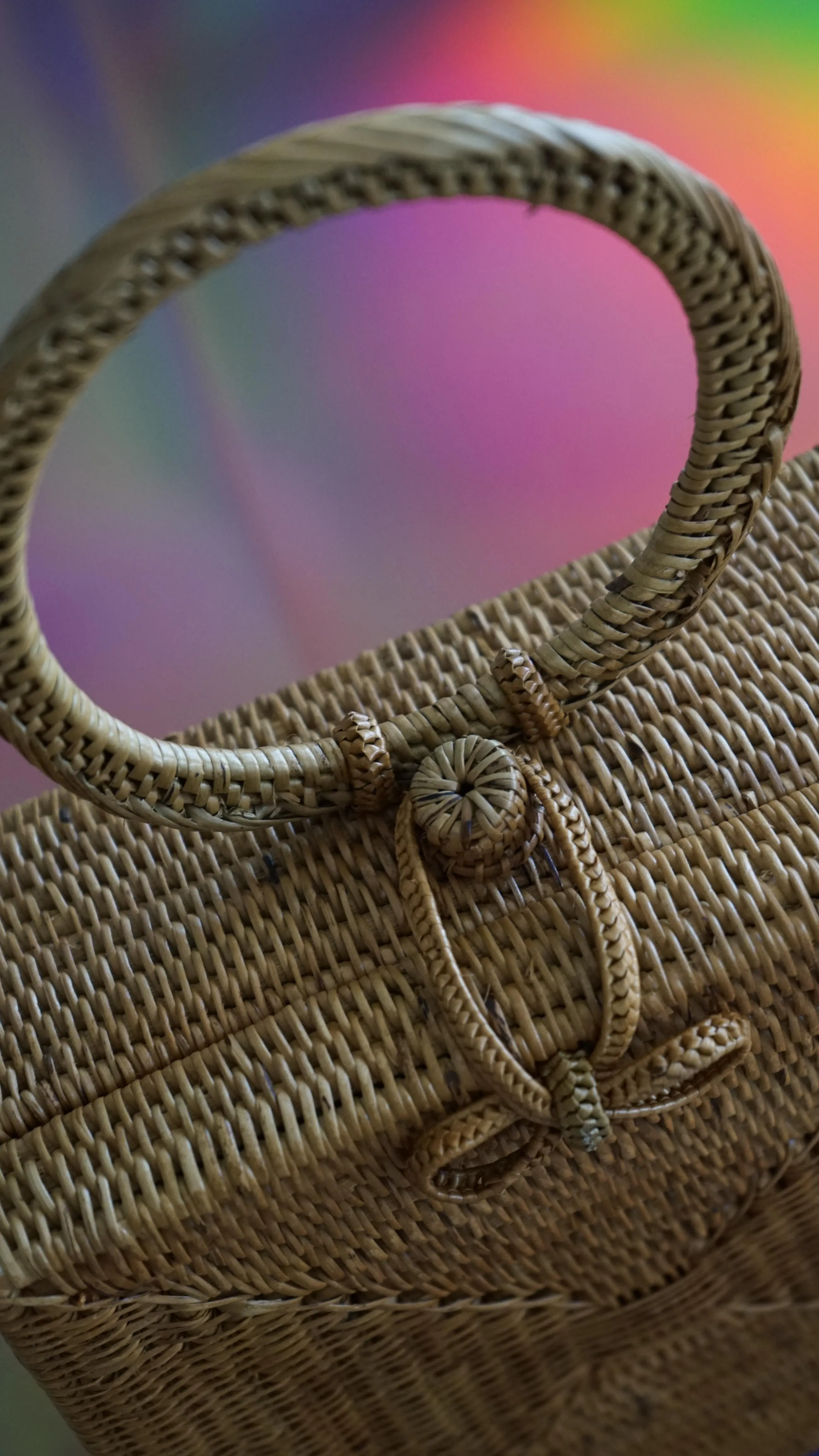 Brunna Atta Malika Straw Bag