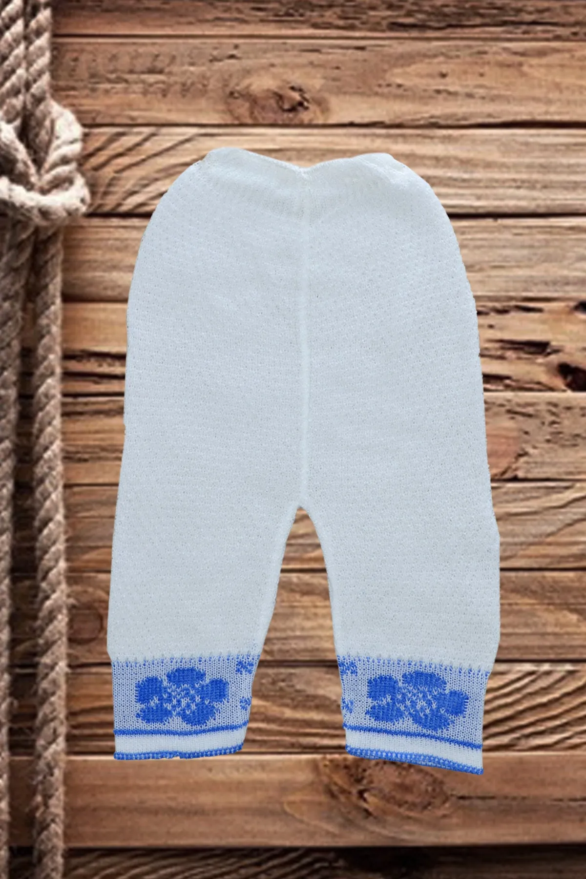 C1247 DORSA WHITE WITH BLUE 4PCS WOOLEN SUIT