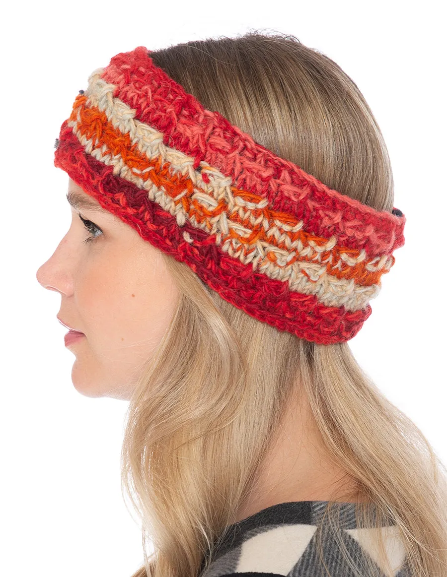 Cable Knit Woolen Headband