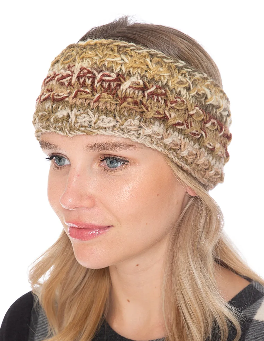 Cable Knit Woolen Headband