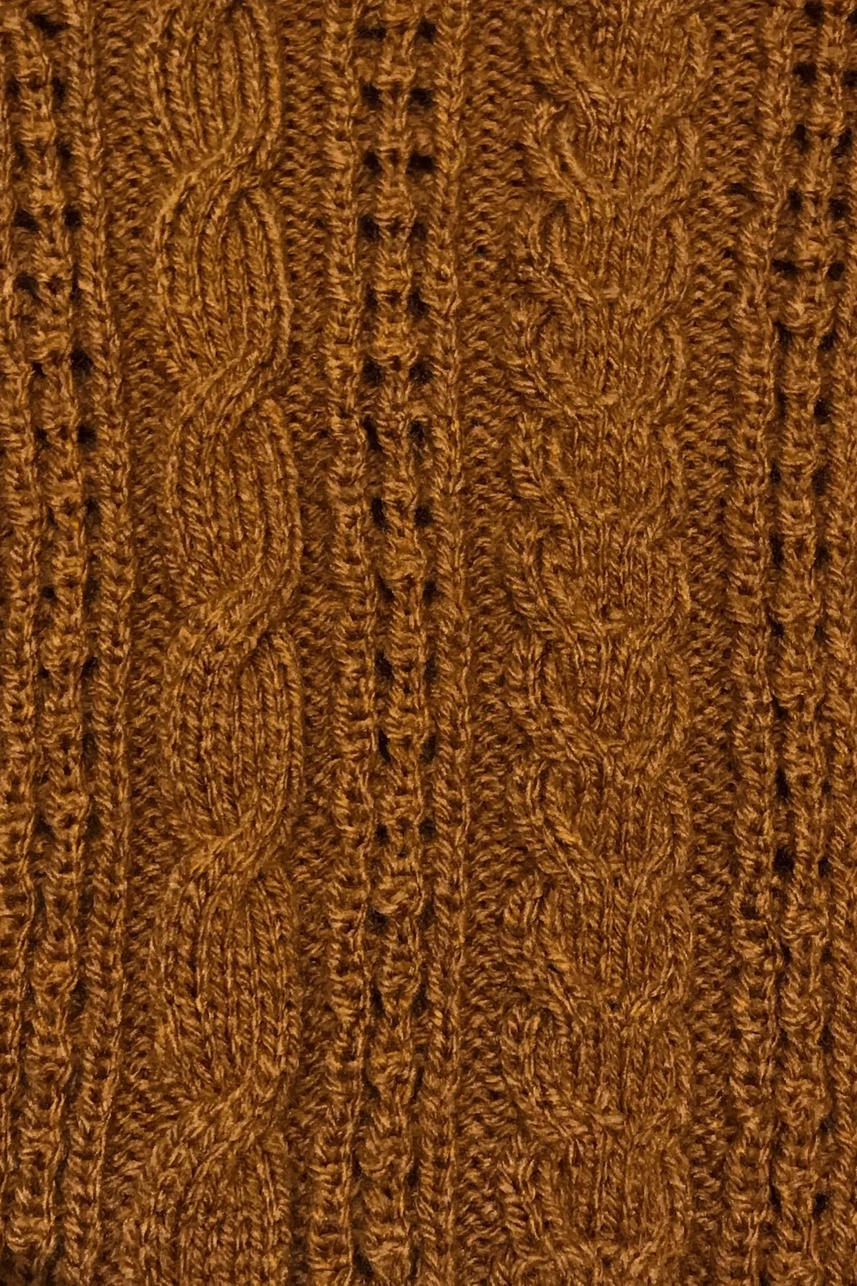 Camel Knitted Jumper