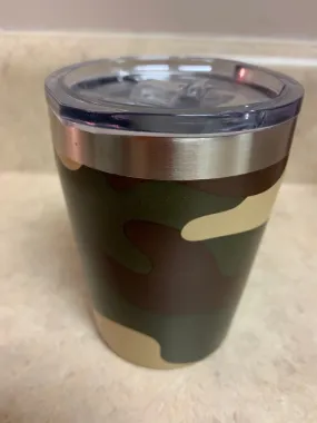 Camo Tumbler with Straw