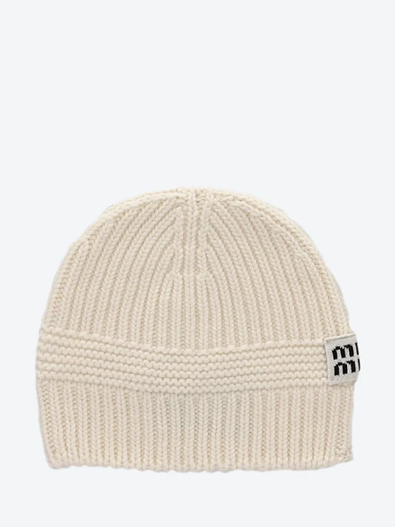 Cashmere wool cap