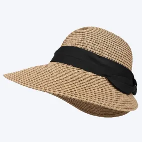 Casual Elegent Straw Brim Beach Sun Hat 31716615C