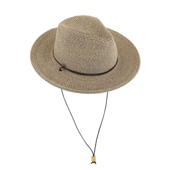 C.C Chin Strap Straw Panama Hat