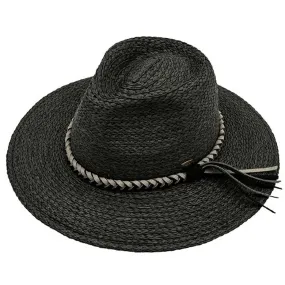 C.C Paper Straw Braided Panama Hat