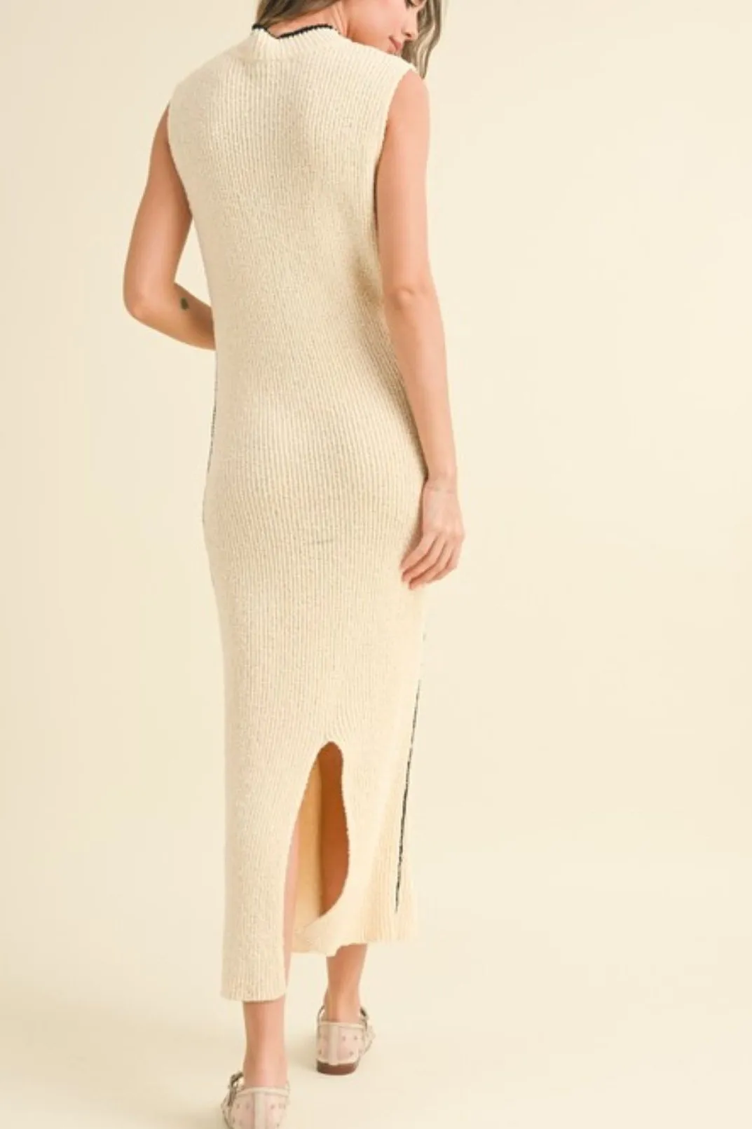 Clarke Ribbed Knitted Dress