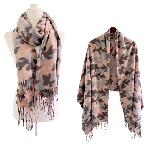 Colorful Fall and Winter Bohemian Scarves