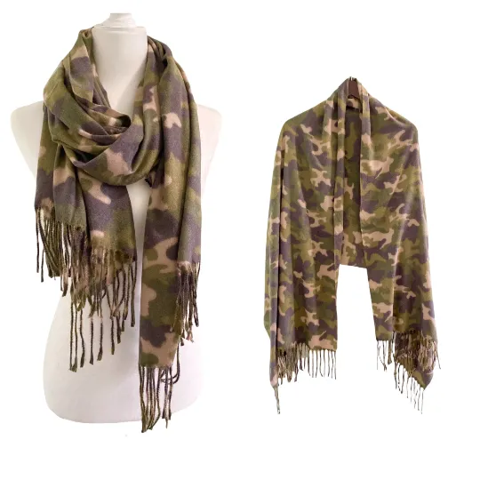 Colorful Fall and Winter Bohemian Scarves