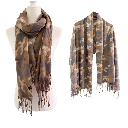 Colorful Fall and Winter Bohemian Scarves