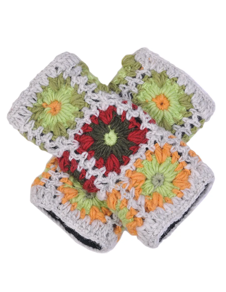 Crochet Woolen Handwarmer