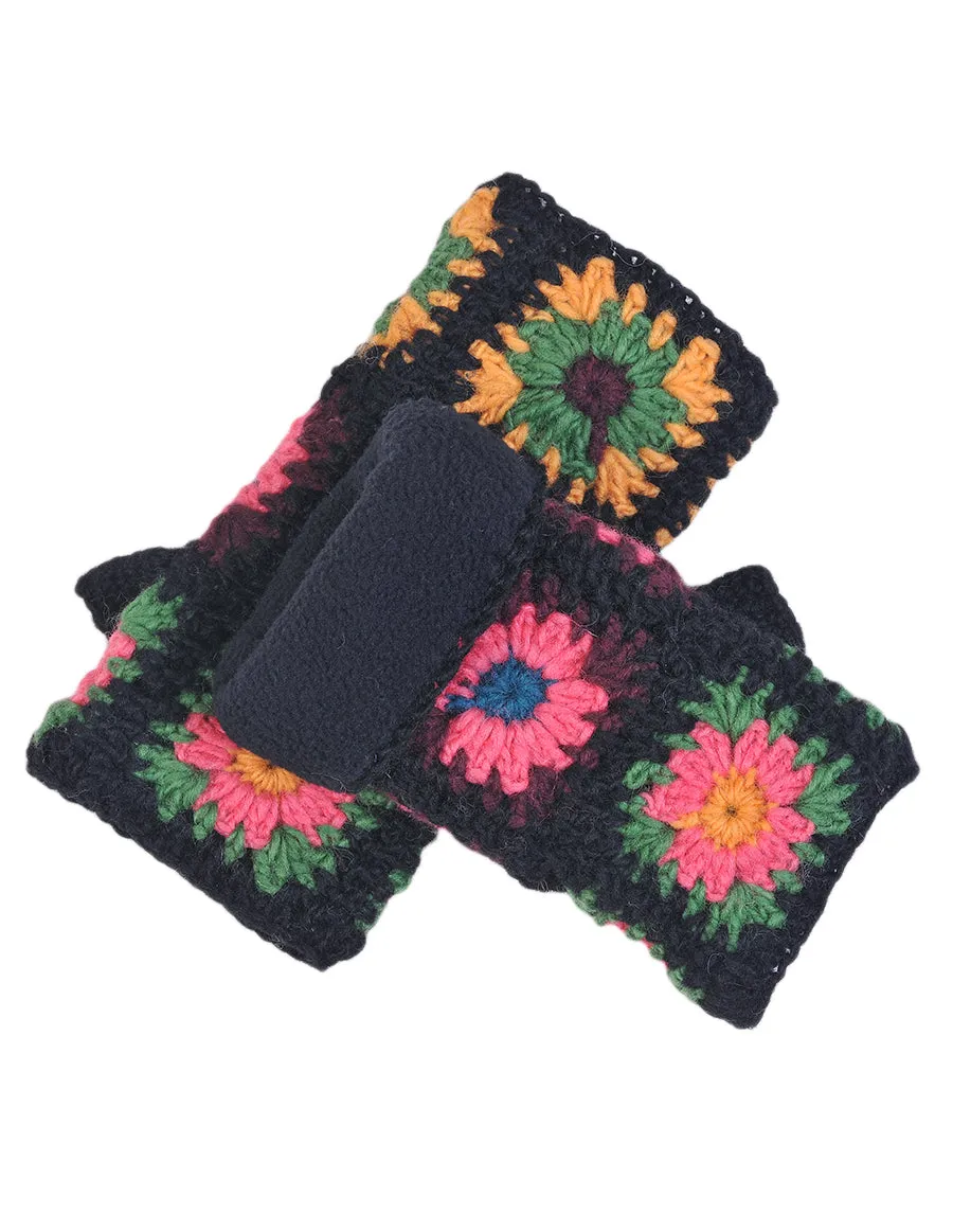 Crochet Woolen Handwarmer