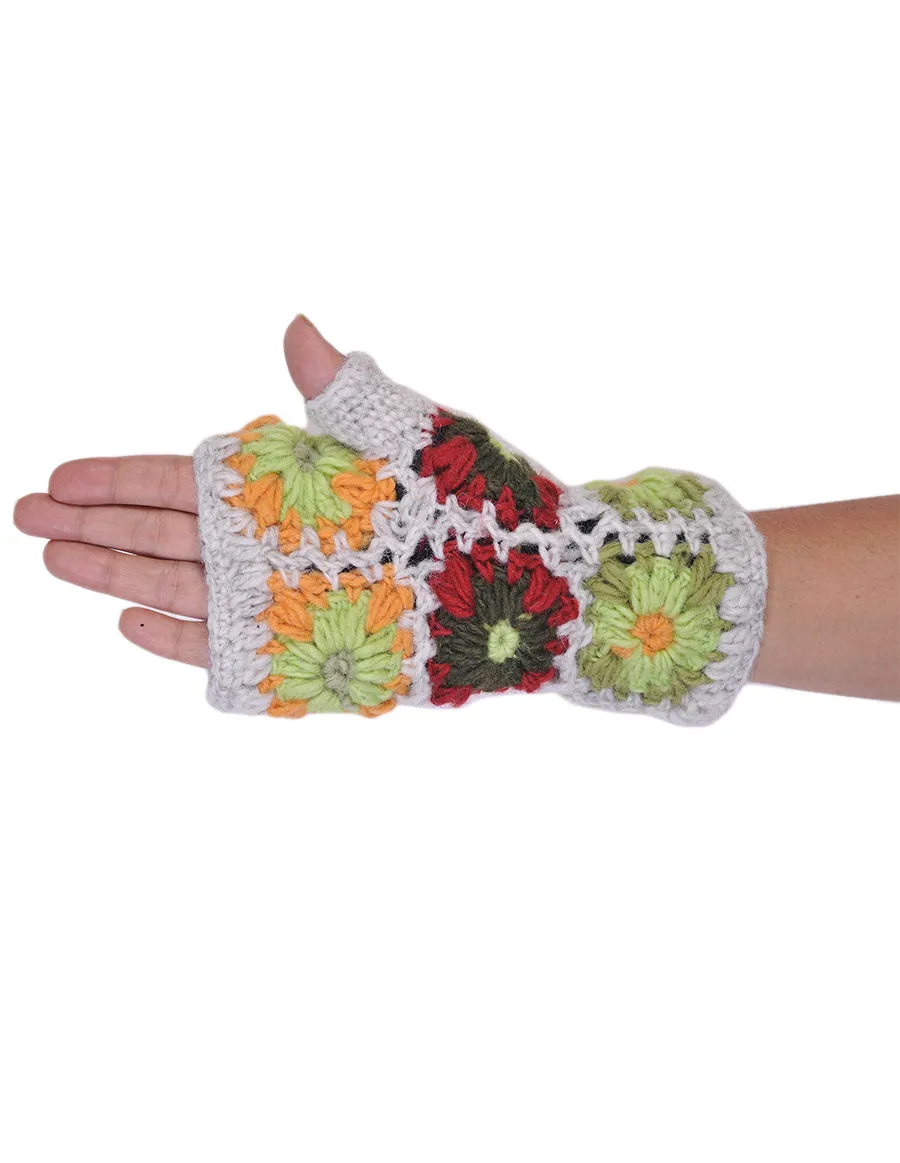 Crochet Woolen Handwarmer