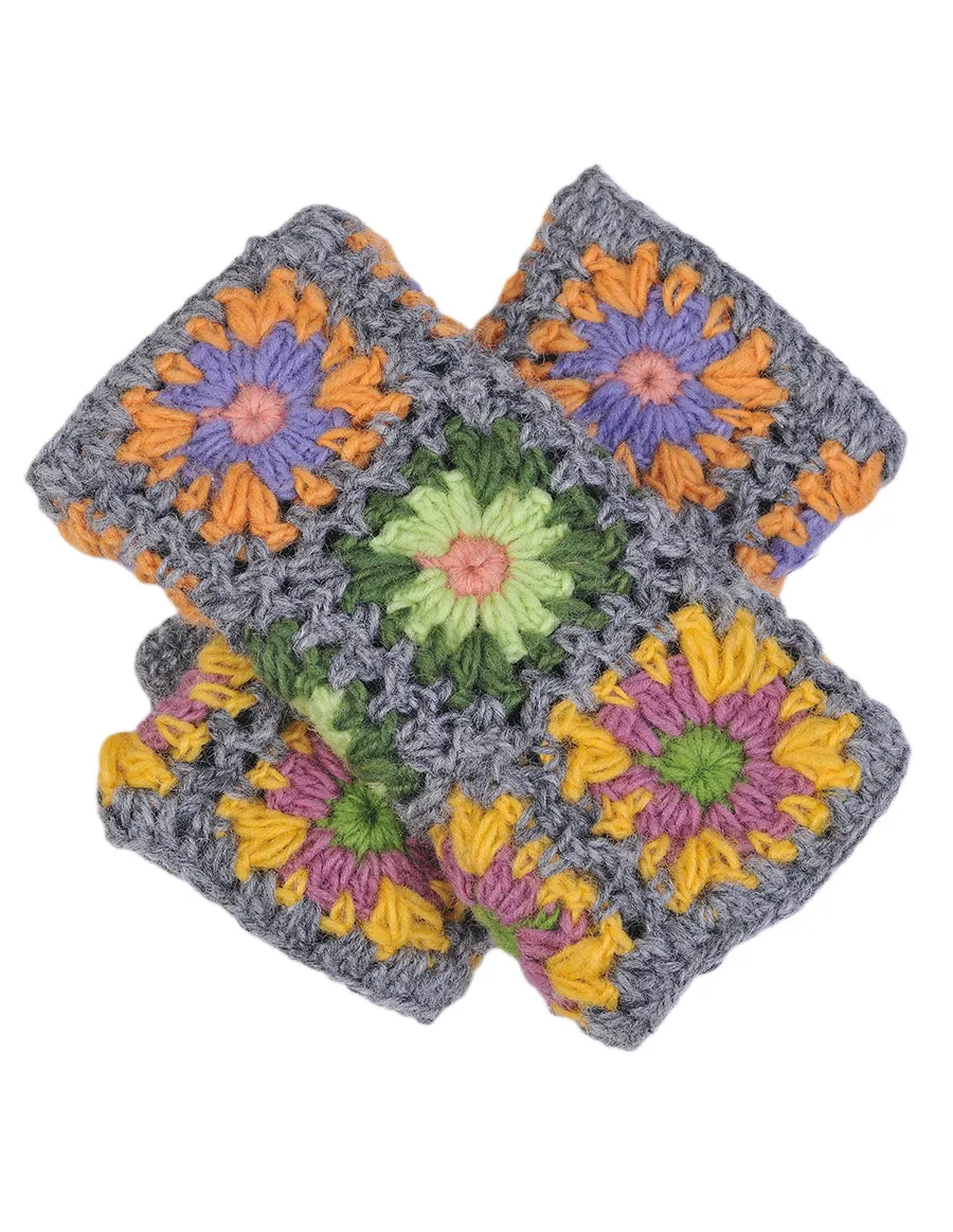 Crochet Woolen Handwarmer