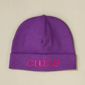 Cutie Embroidered Hat