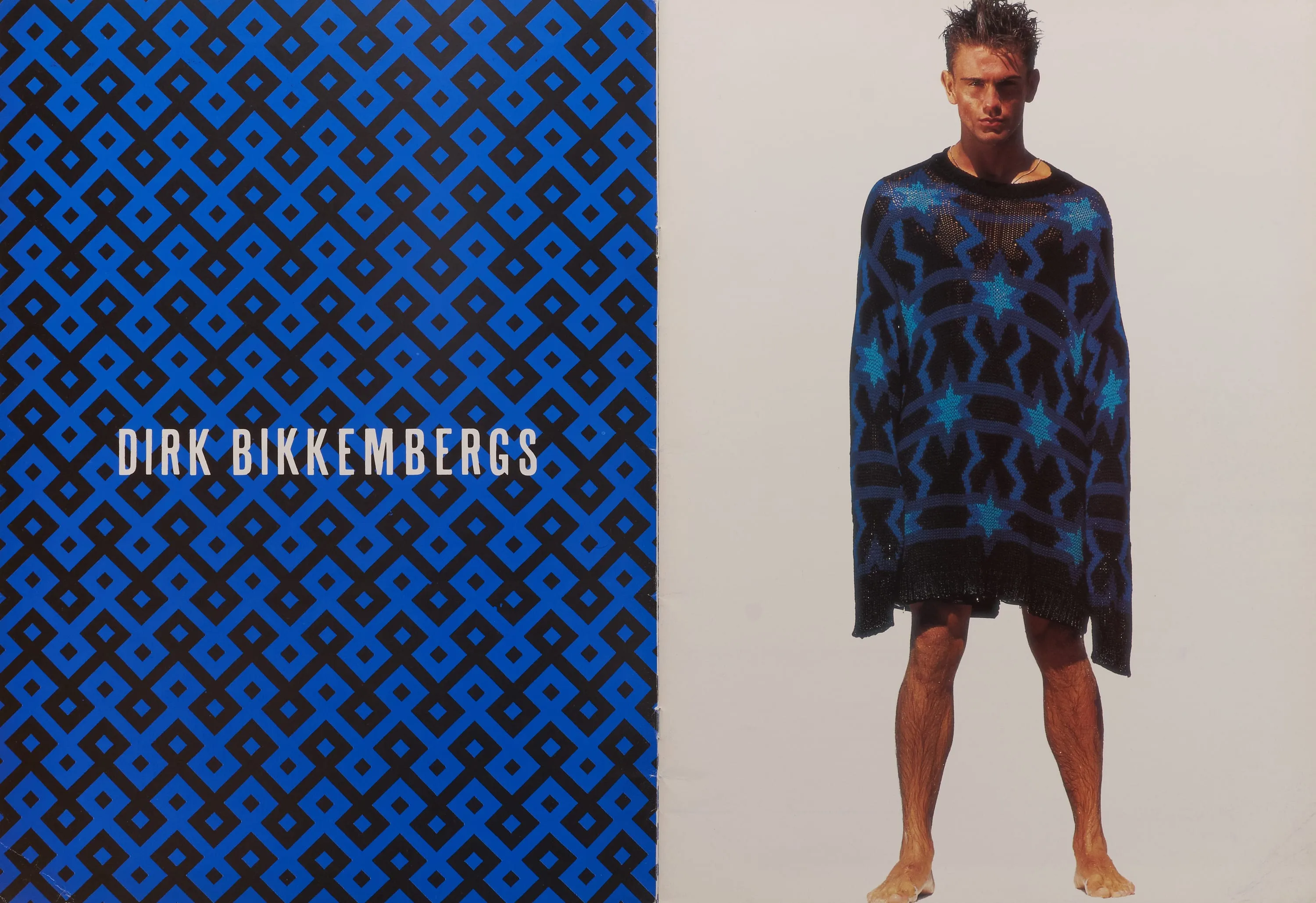 Certainly! Heres an optimized title for the e-commerce product:

Vintage Dirk Bikkembergs Autumn/Winter 1991-1992 & Spring/Summer 1992 Collection Catalogs - Rare Fashion Archives