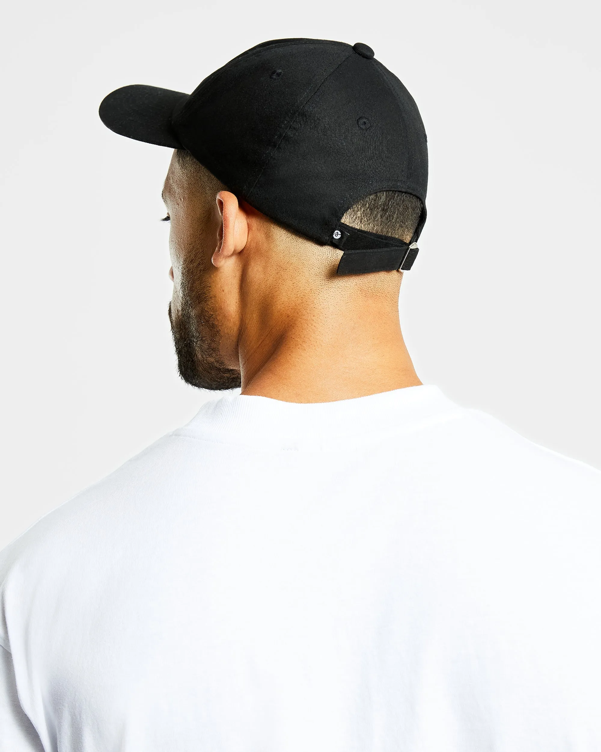 Embroidered Cap - Black