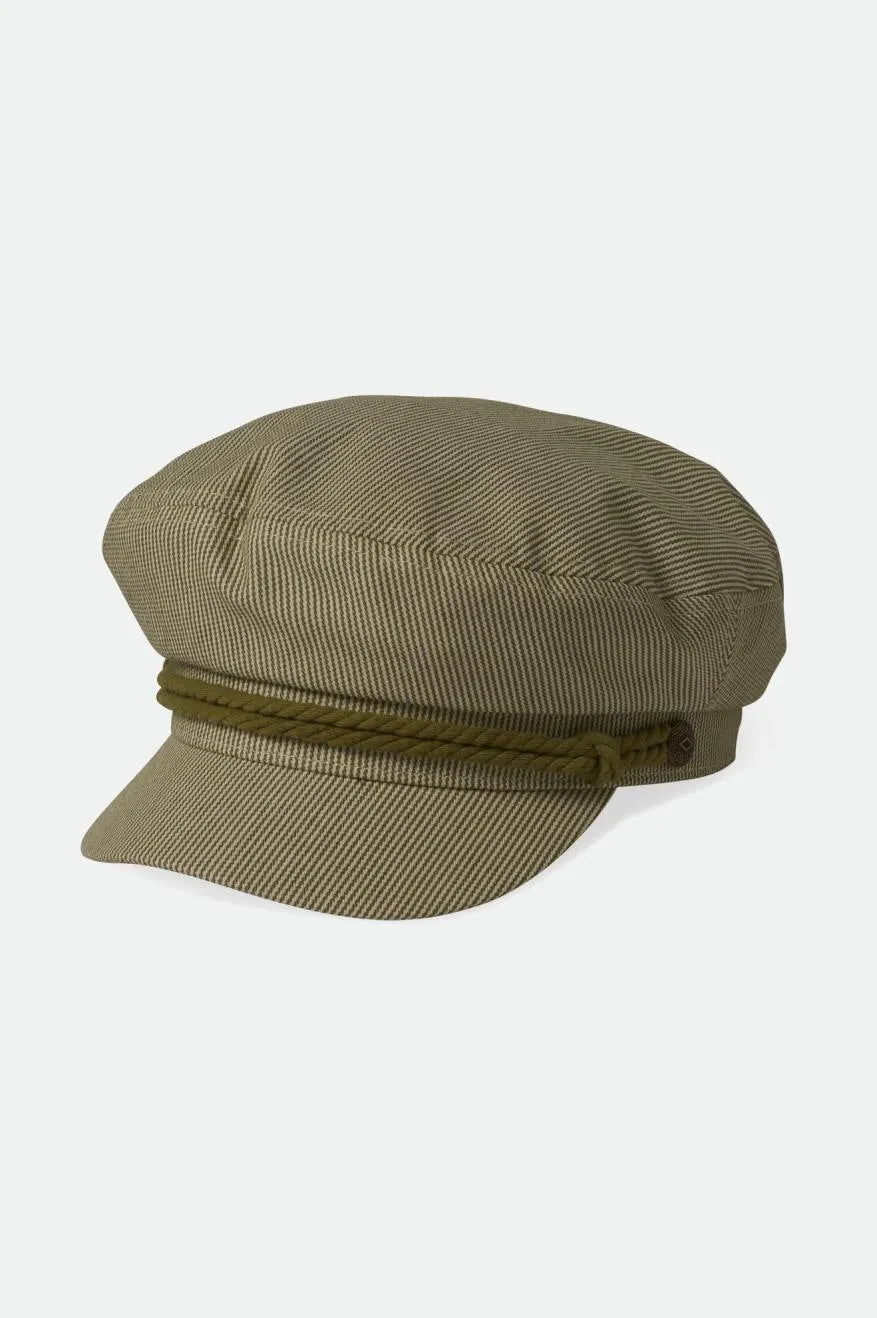 Fiddler Fisherman Cap - Sea Kelp/Oat Milk