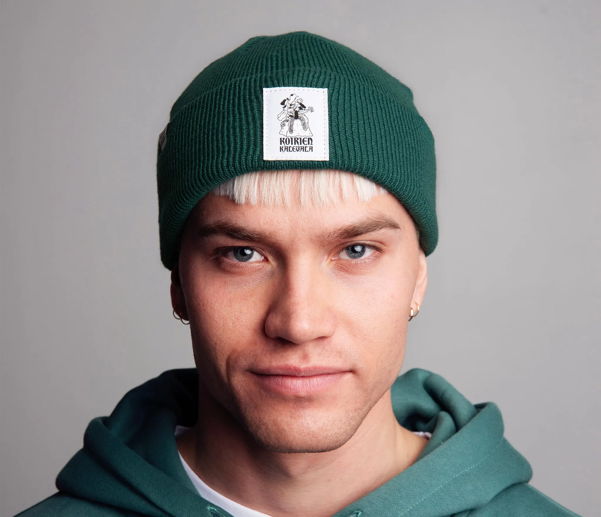 Fisherman Beanie The Canine Kalevala - Green