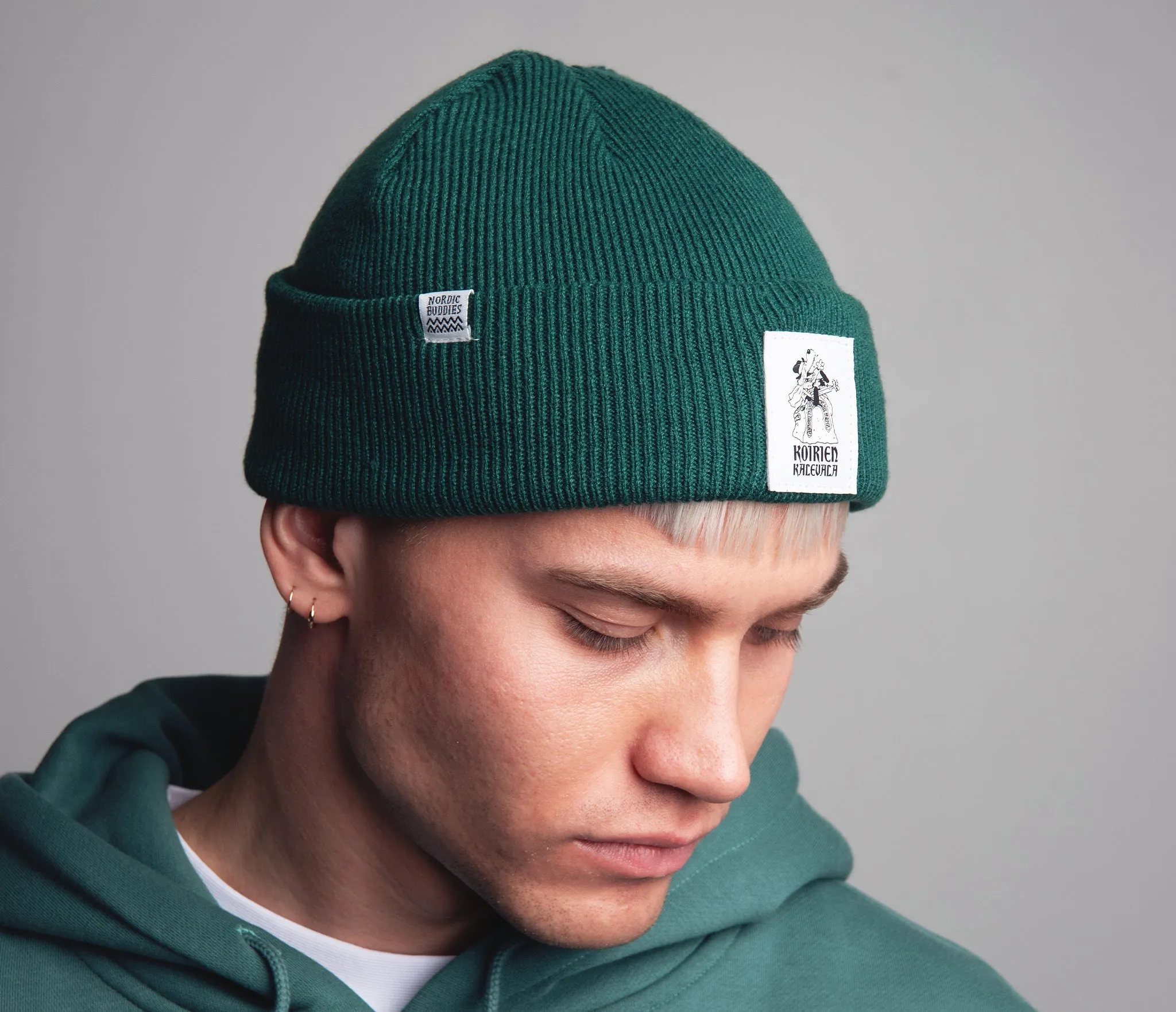 Fisherman Beanie The Canine Kalevala - Green