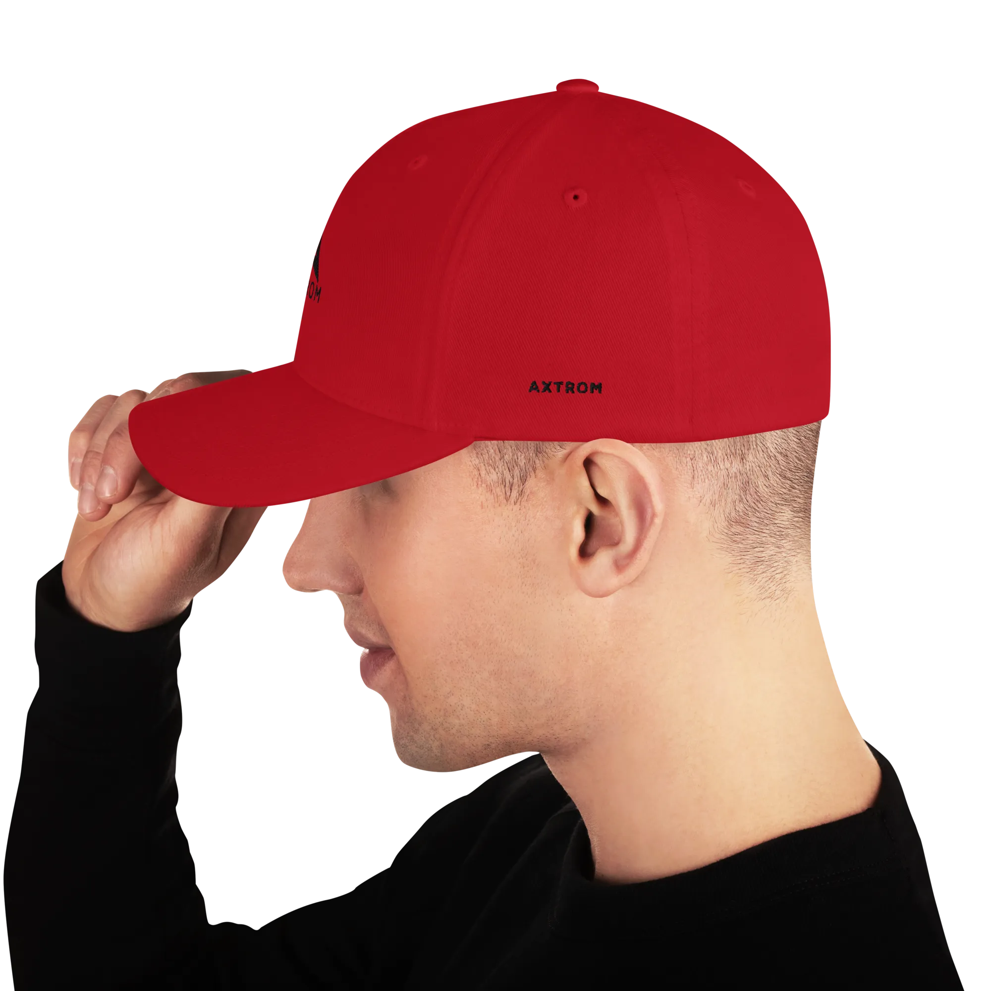 Flexfit Cap (Black/Red)